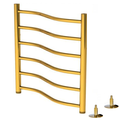 Полотенцесушитель водяной Wave Л 50×60 В6 G1 (Gold)