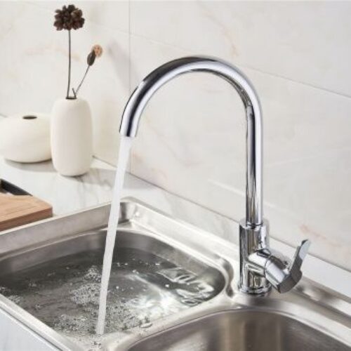 Однорычажный смеситель для кухни LEDEME L4003